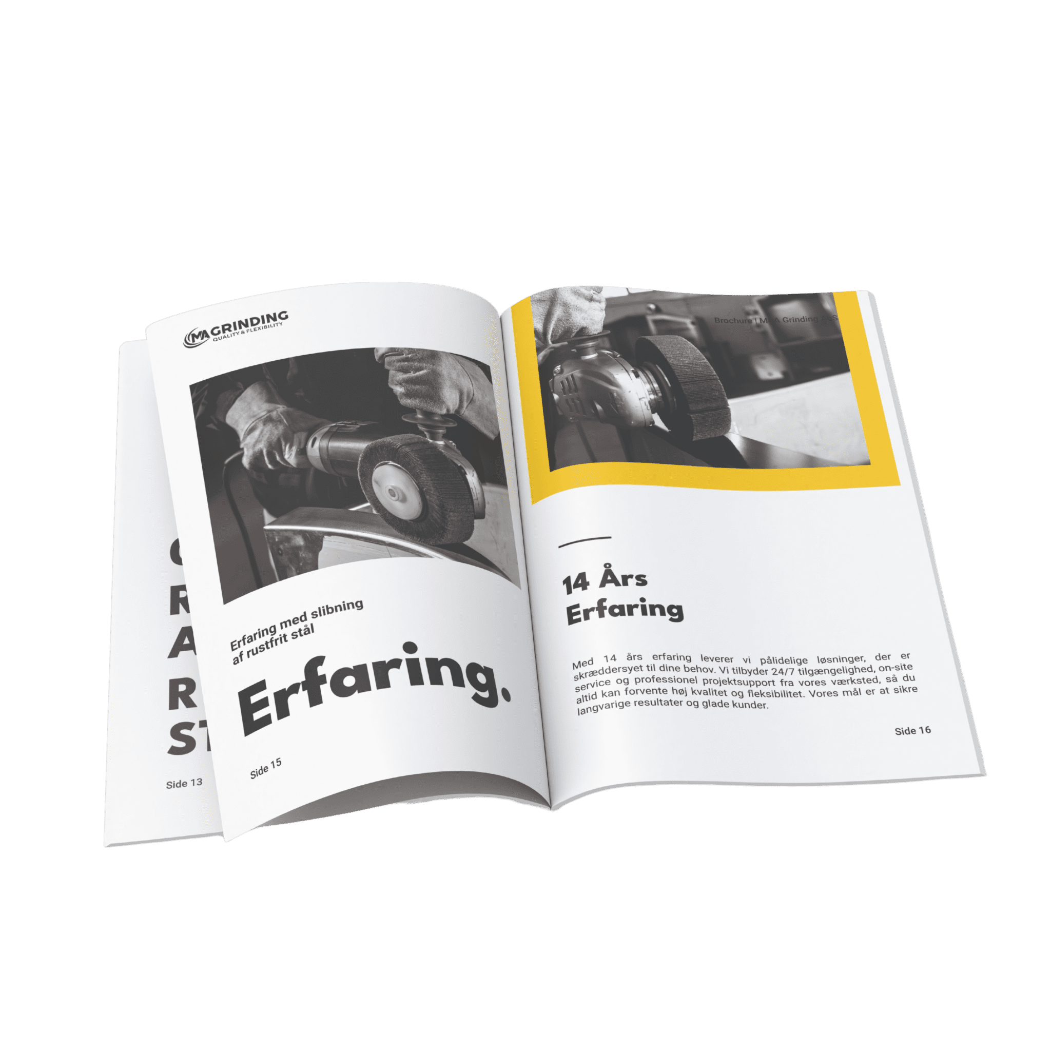 Slibning og Polering af Rustfrit Stål