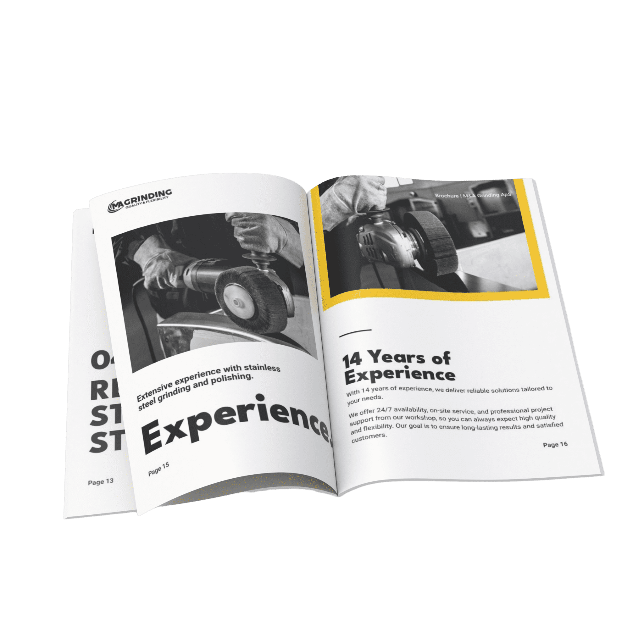 Specialists in Grinding and Polishing of Stainless Steel